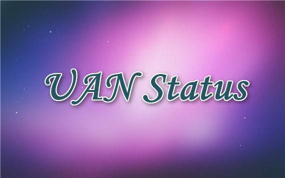 UAN status